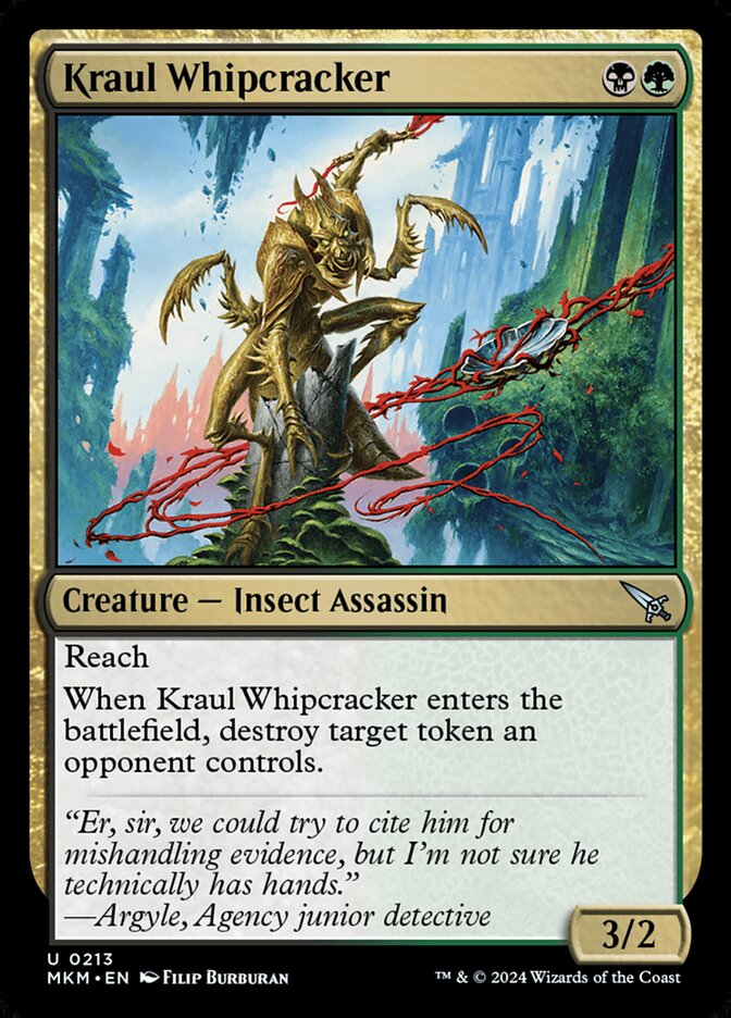 Kraul Whipcracker 213/286 (Murders at Karlov Manor)  - Foil