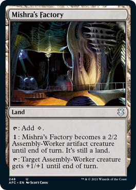 Mishras Factory 248/62 (Commander: Adventures in the Forgotten Realms) 