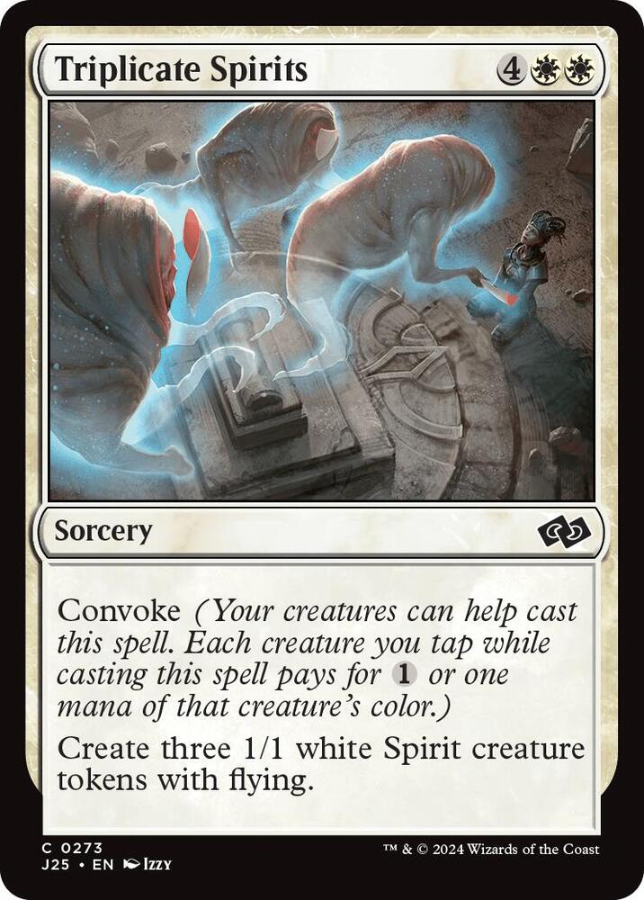 Triplicate Spirits 273/779 (Foundations Jumpstart) 