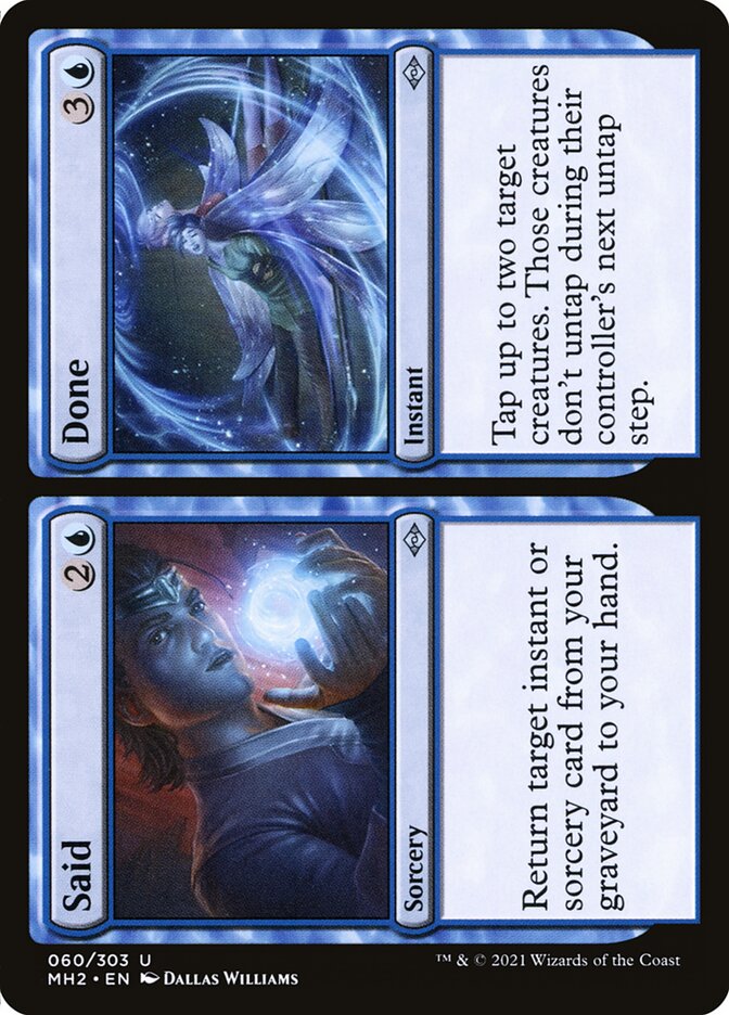 Said // Done 60 (Modern Horizons 2) 