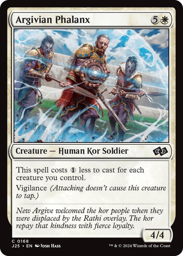 Argivian Phalanx 168/779 (Foundations Jumpstart) 