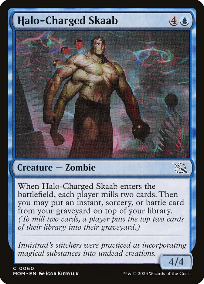 Halo-Charged Skaab 60/291 (March of the Machine)  - Foil