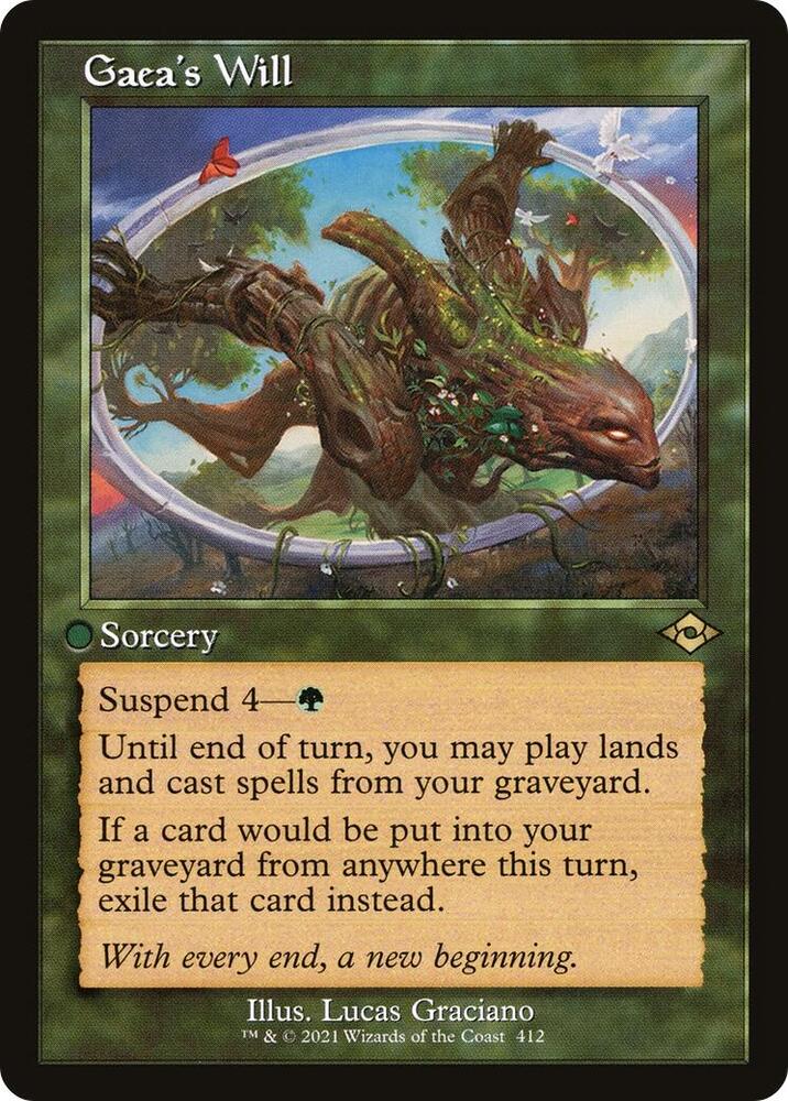 Gaeas Will Retro Frame 412 (Modern Horizons 2) 