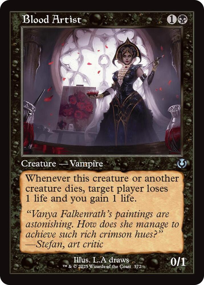 Blood Artist 372 (Innistrad Remastered)  - Retro Foil