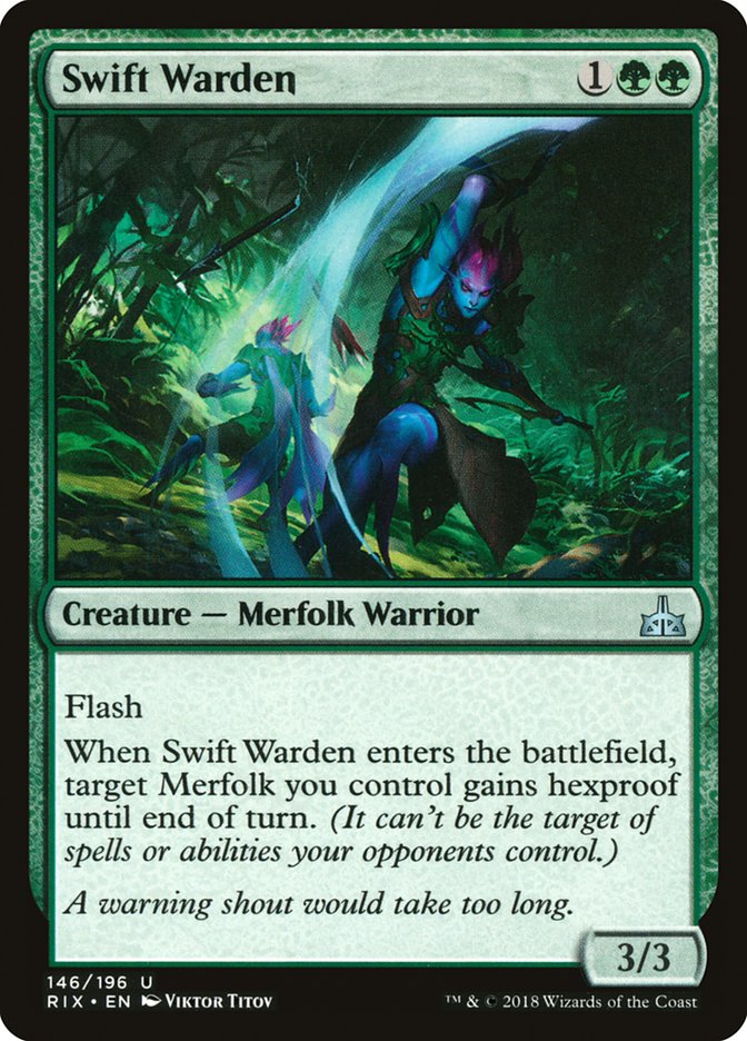 Swift Warden 146/196 (Rivals of Ixalan) 