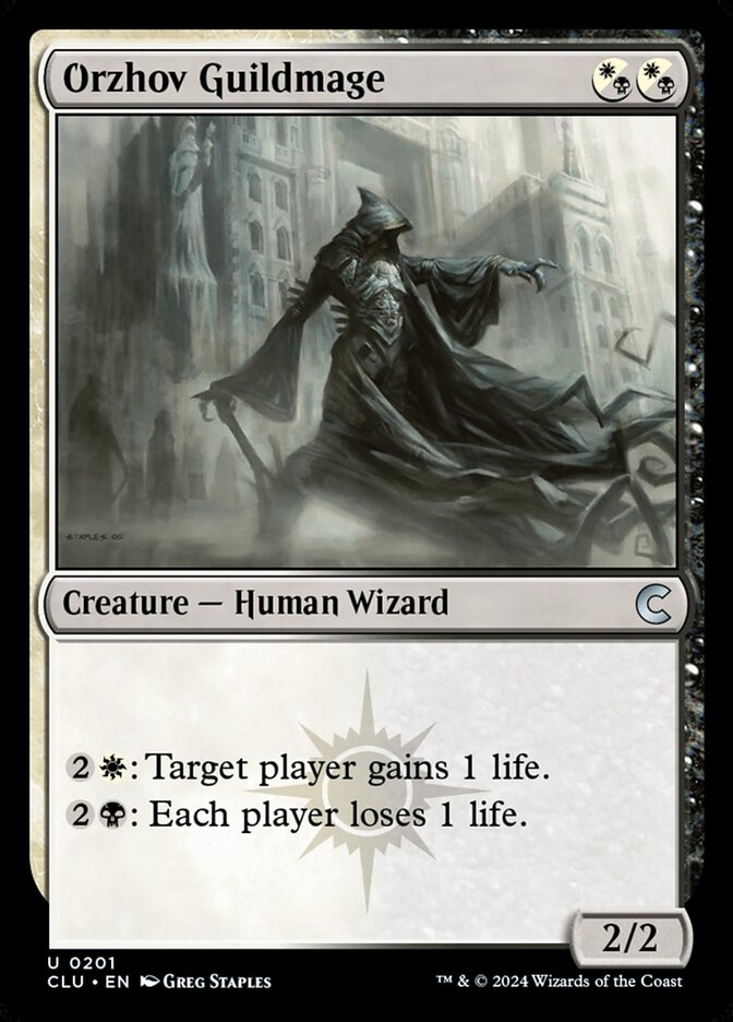 Orzhov Guildmage 201/284 (Ravnica: Clue Edition) 