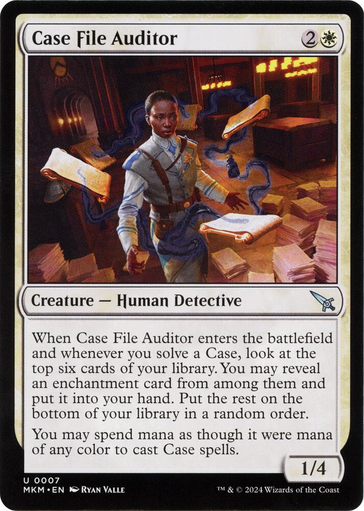 Case File Auditor b 7†/286 (Murders at Karlov Manor)  - Foil