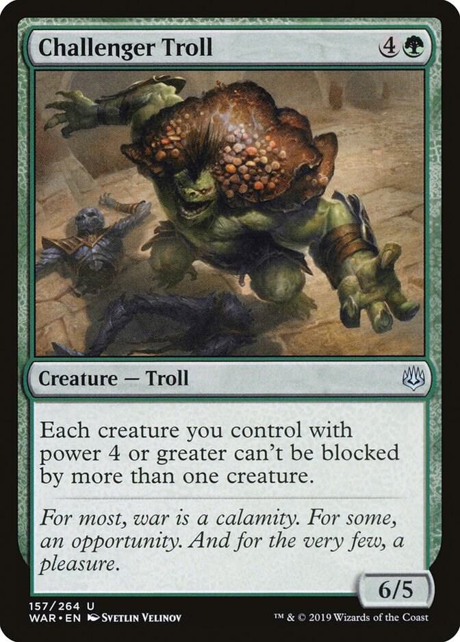 Challenger Troll 157/264 (War of the Spark) 