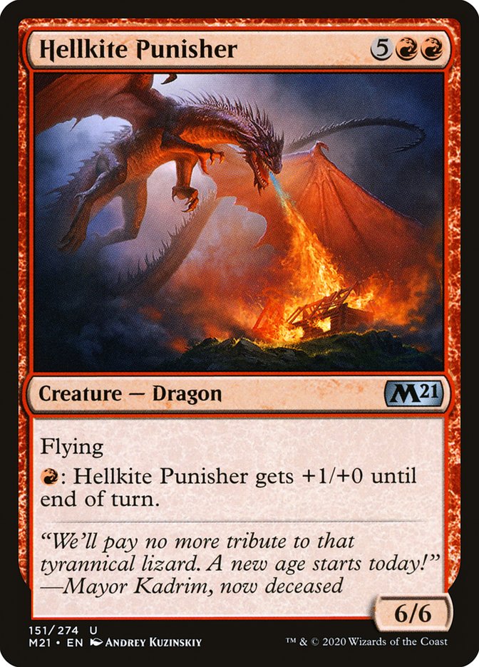 Hellkite Punisher 151 (Core Set 2021) 