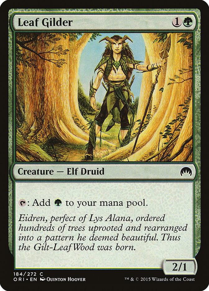 Leaf Gilder 184/272 (Magic Origins) 