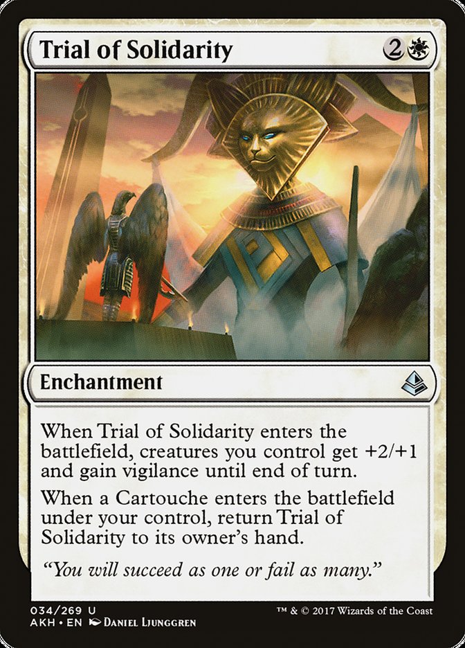 Trial of Solidarity 34/269 (Amonkhet) 