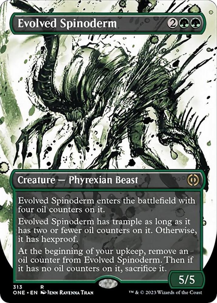 Evolved Spinoderm 313 (Phyrexia: All Will Be One)  - Borderless