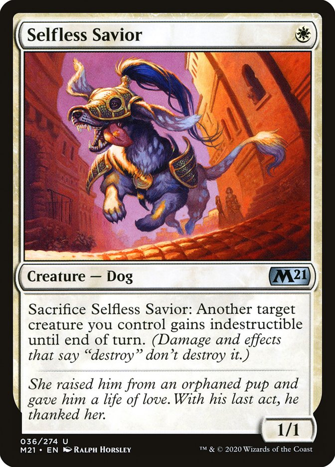 Selfless Savior 36 (Core Set 2021) 