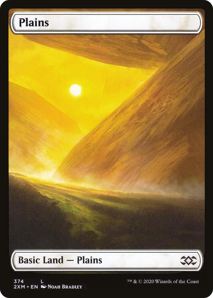 Plains 374/332 (Double Masters)  - Full Art Foil