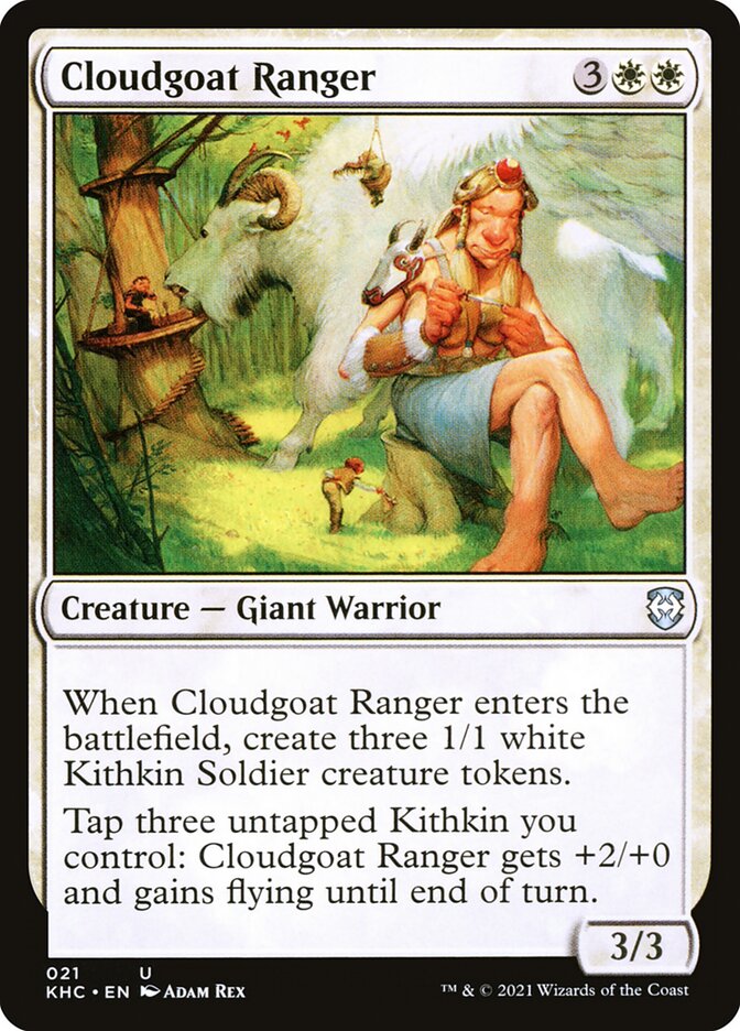 Cloudgoat Ranger 21/1 (Commander: Kaldheim) 