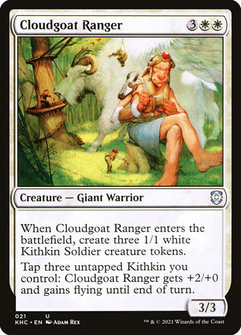 Cloudgoat Ranger 21/1 (Commander: Kaldheim) 