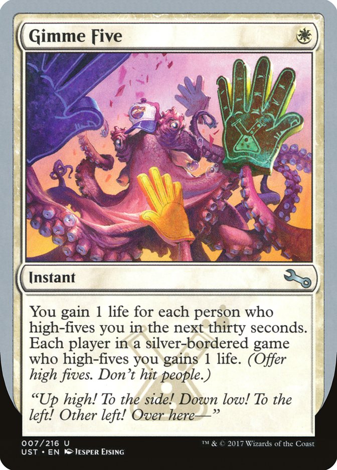 Gimme Five 7/216 (Unstable) 