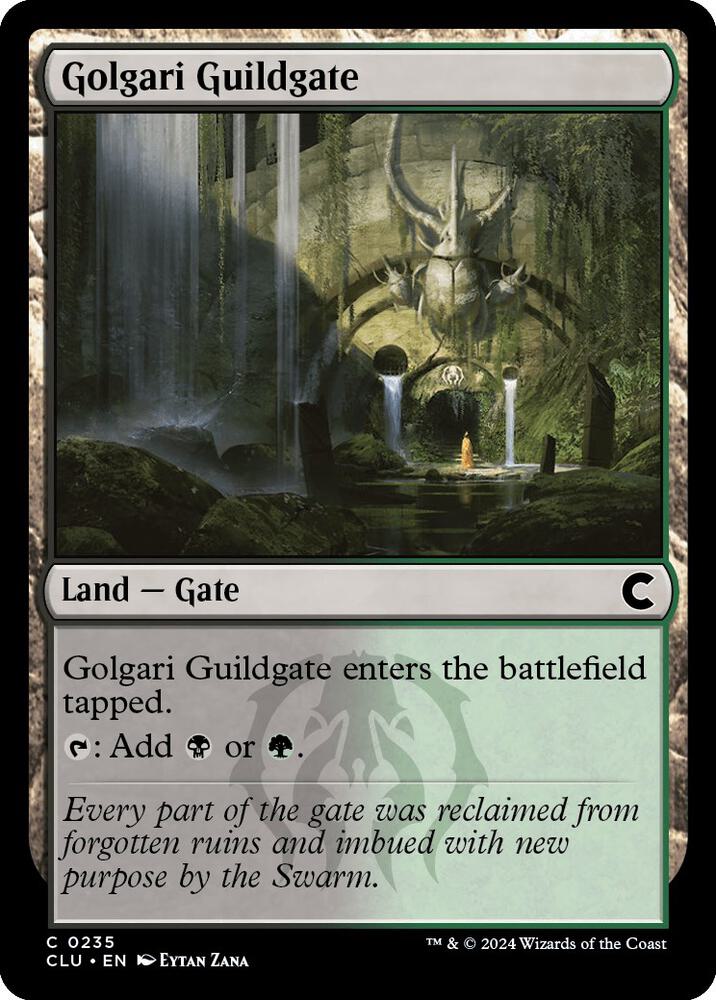 Golgari Guildgate 235/284 (Ravnica: Clue Edition) 