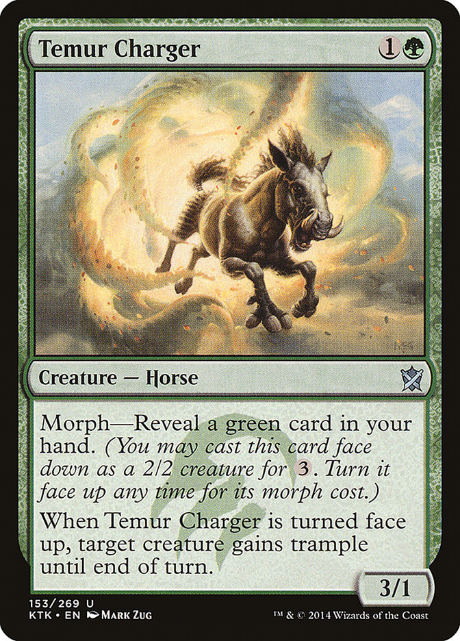 Temur Charger 153 (Khans of Tarkir) 