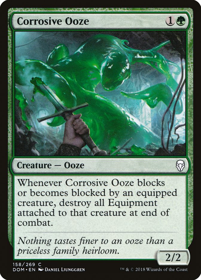 Corrosive Ooze 158/269 (Dominaria) 
