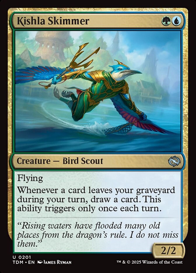 Kishla Skimmer 201/291 (Tarkir: Dragonstorm) 