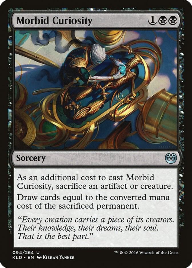 Morbid Curiosity 94/264 (Kaladesh)  - Foil