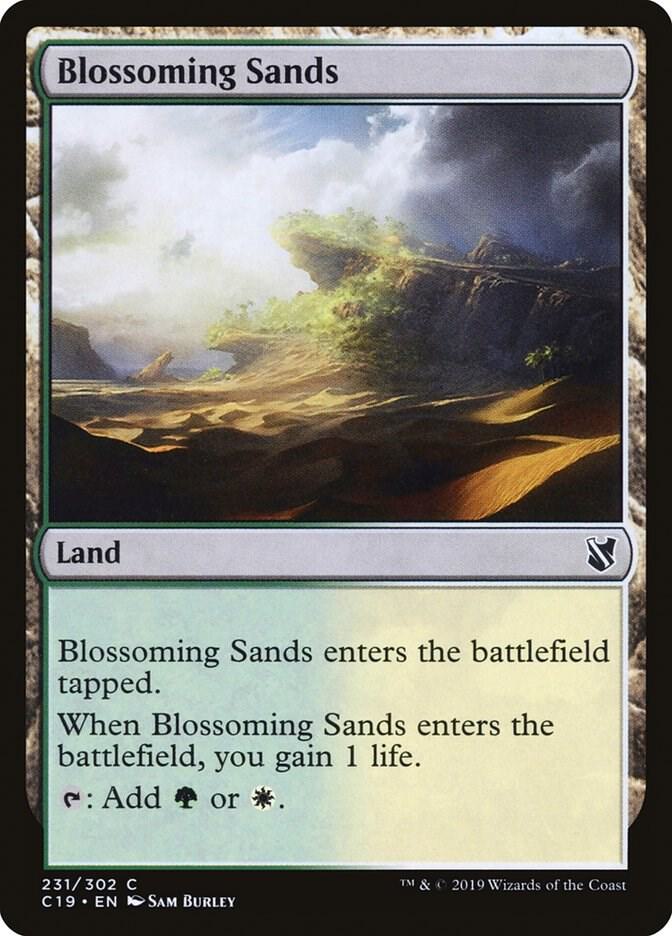 Blossoming Sands 231/302 (Commander 2019) 