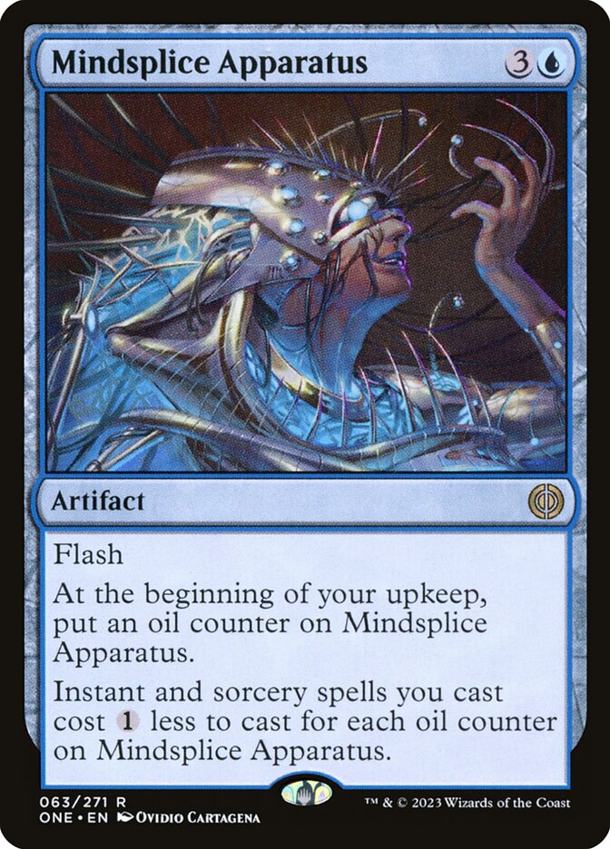 Mindsplice Apparatus 63 (Phyrexia: All Will Be One)  - Foil