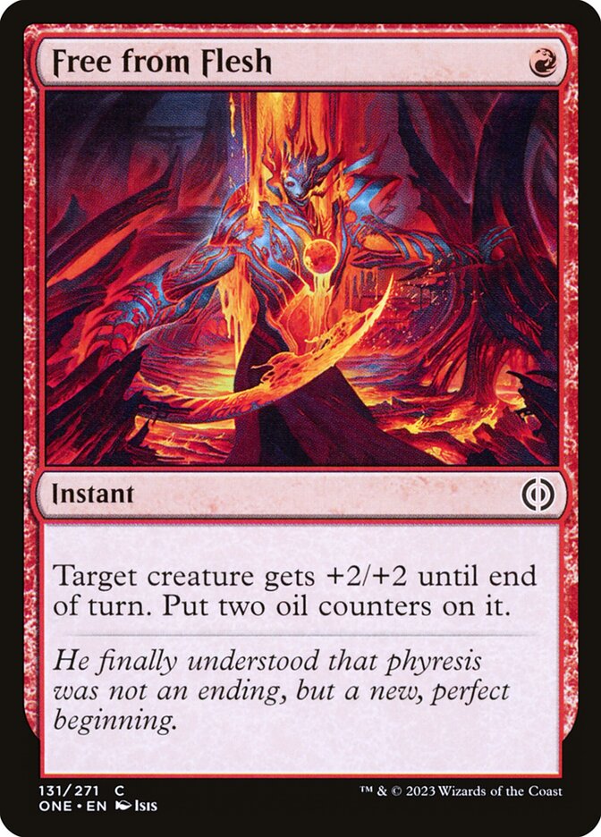 Free from Flesh 131/271 (Phyrexia: All Will Be One)  - Foil