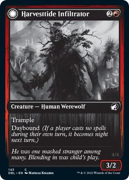 Harvesttide Infiltrator 143/534 (Innistrad: Double Feature) 