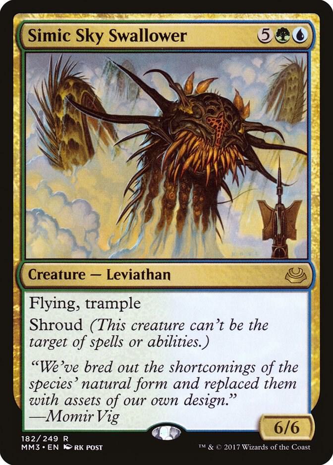 Simic Sky Swallower 182/249 (Modern Masters 2017) 
