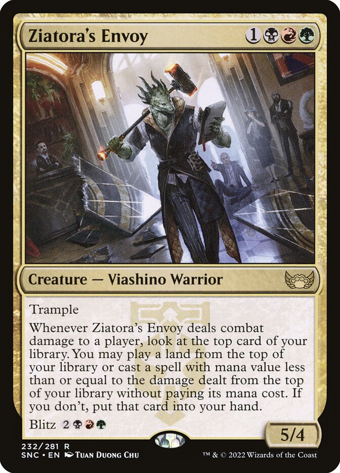 Ziatora's Envoy 232/281 (Streets of New Capenna) 
