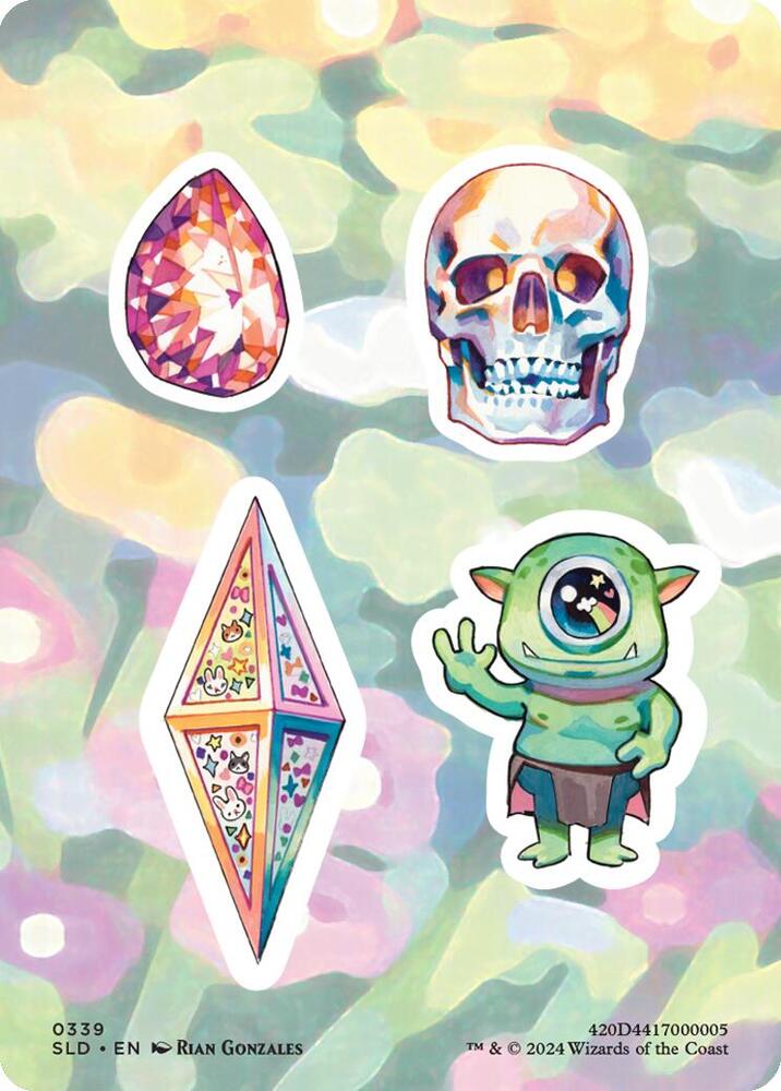 Sticker Sheet 0339 339 (Secret Lair Drop Series) 