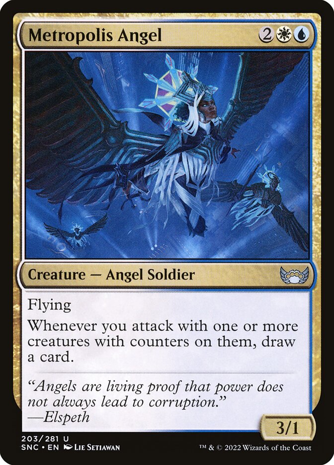 Metropolis Angel 203/281 (Streets of New Capenna) 