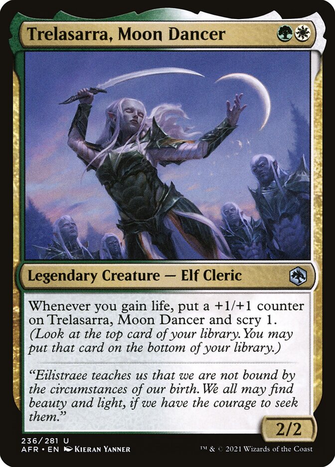 Trelasarra, Moon Dancer 236 (Adventures in the Forgotten Realms)  - Foil