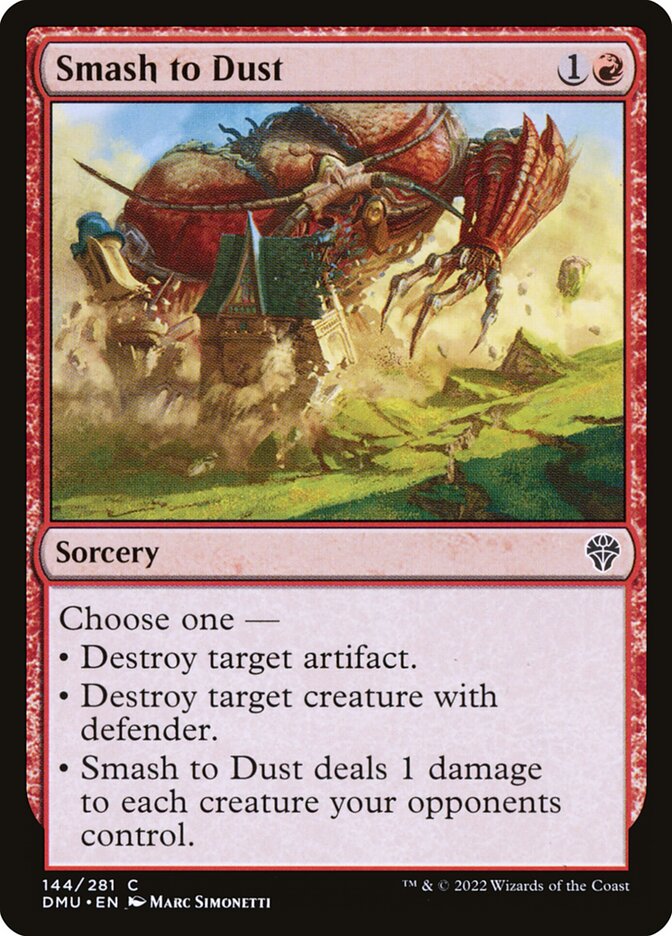 Smash to Dust 144 (Dominaria United)  - Foil