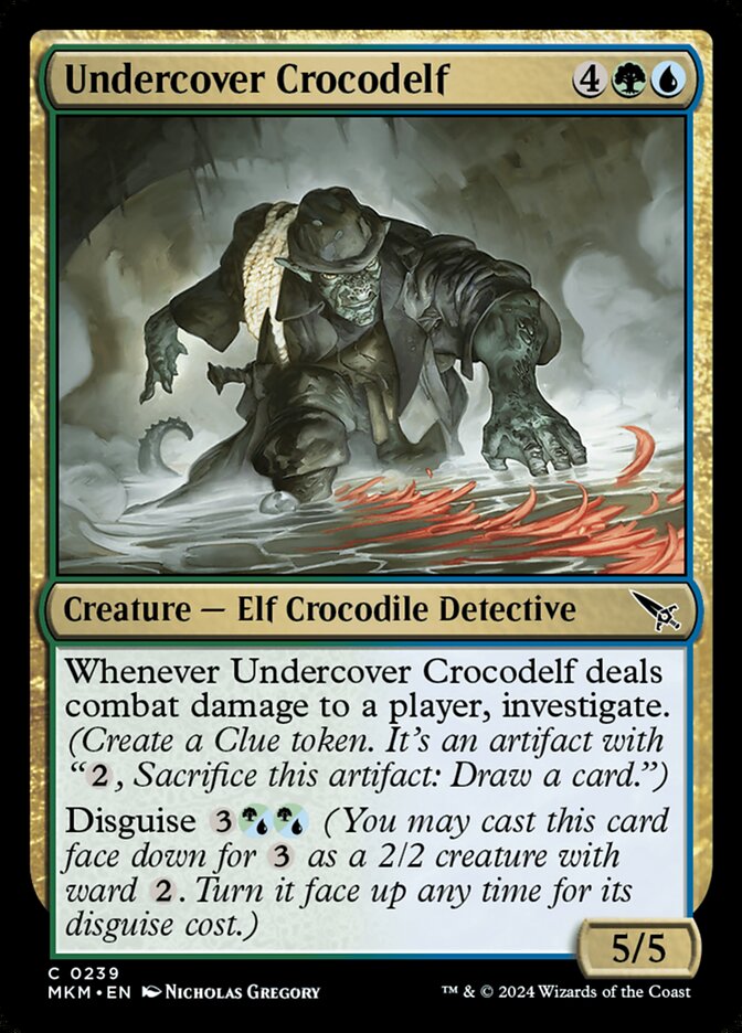 Undercover Crocodelf 239 (Murders at Karlov Manor)  - Foil