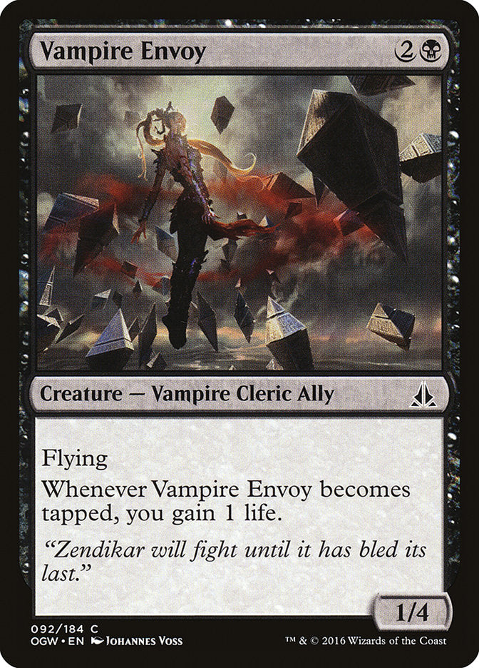 Vampire Envoy 92/184 (Oath of the Gatewatch) 