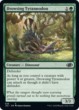 Drowsing Tyrannodon 648 (Jumpstart 2022) 