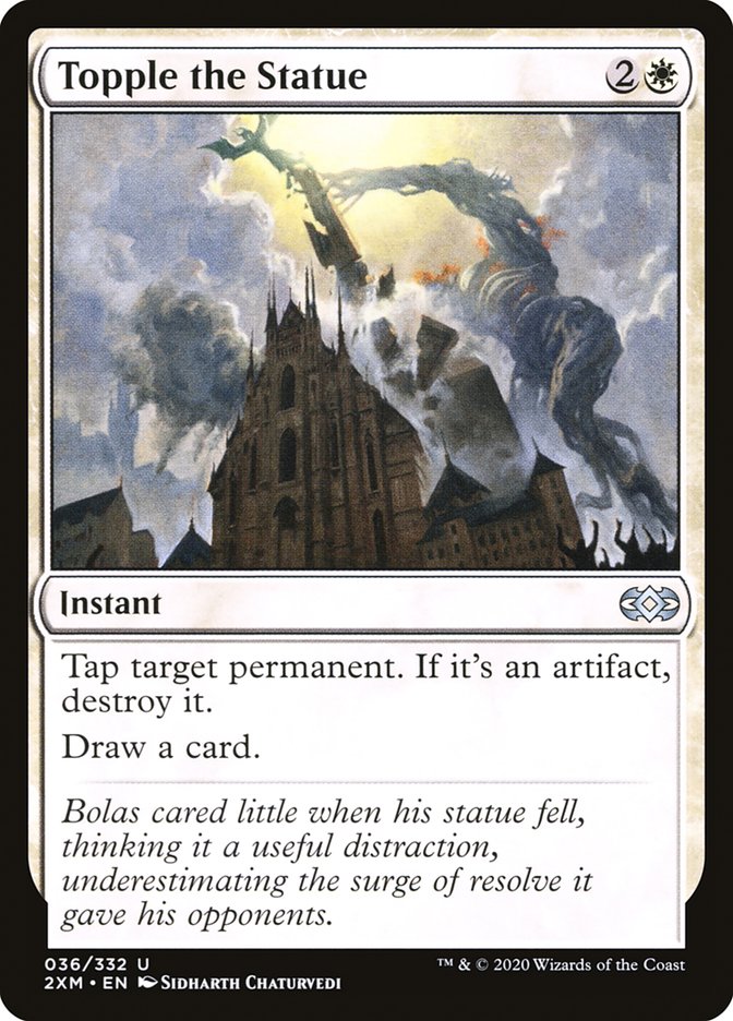 Topple the Statue 36/332 (Double Masters)  - Foil