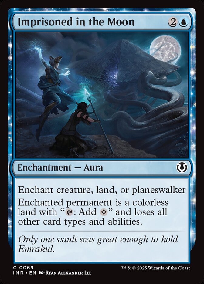 Imprisoned in the Moon 69 (Innistrad Remastered)  - Foil