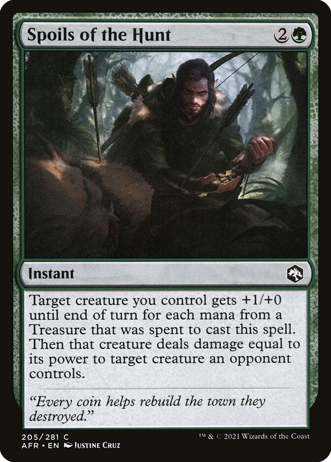 Spoils of the Hunt 205 (Adventures in the Forgotten Realms)  - Foil
