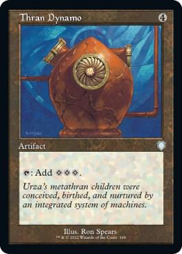 Thran Dynamo Retro Frame 168 (Commander: The Brothers' War) 
