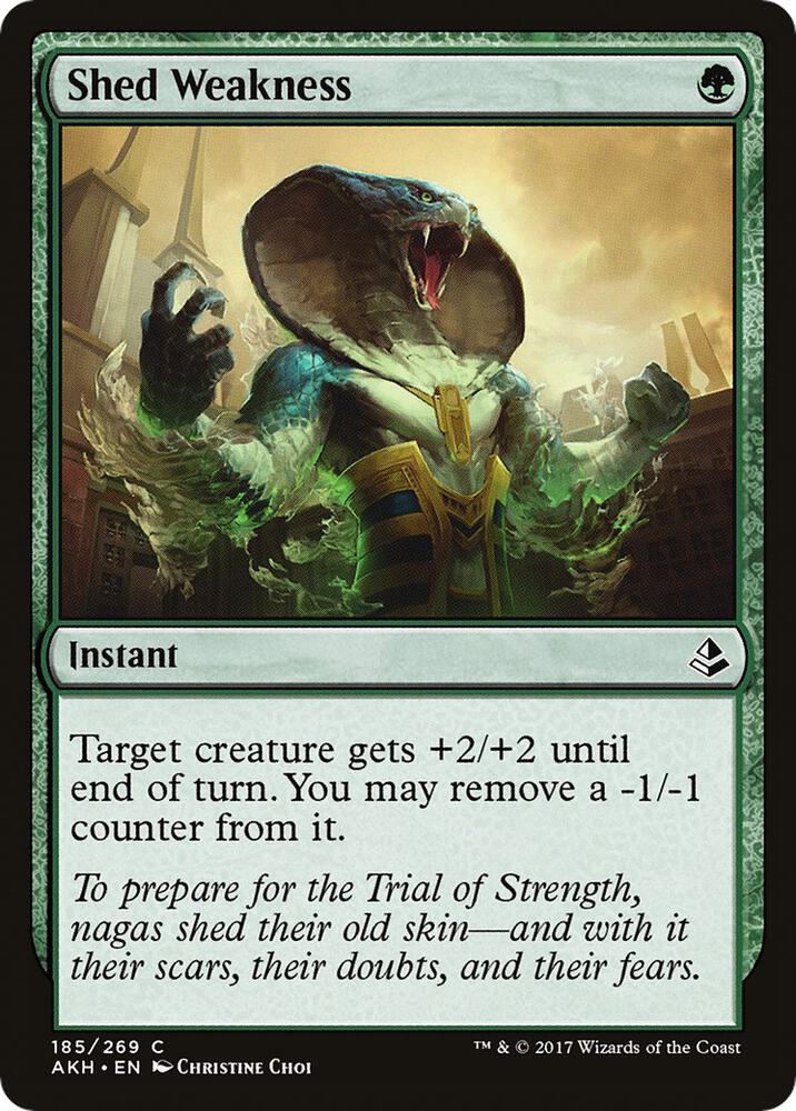 Shed Weakness 185/269 (Amonkhet) 