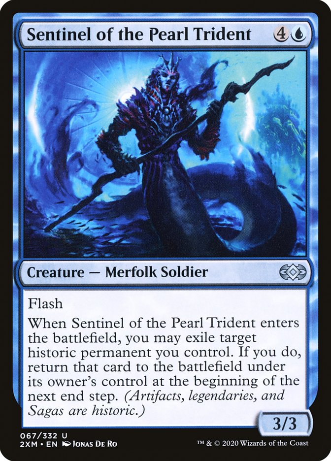 Sentinel of the Pearl Trident 67/332 (Double Masters)  - Foil
