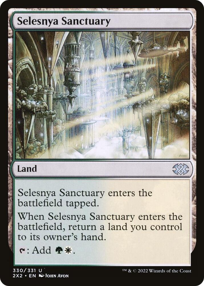 Selesnya Sanctuary 330/331 (Double Masters 2022)  - Foil
