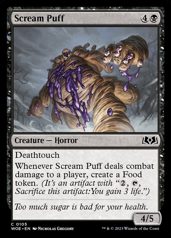 Scream Puff 105/276 (Wilds of Eldraine) 
