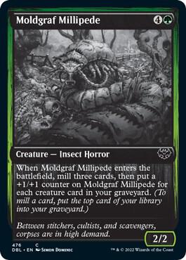 Moldgraf Millipede 476/534 (Innistrad: Double Feature) 