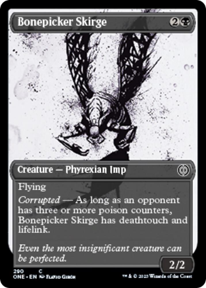 Bonepicker Skirge 290 (Phyrexia: All Will Be One)  - Showcase