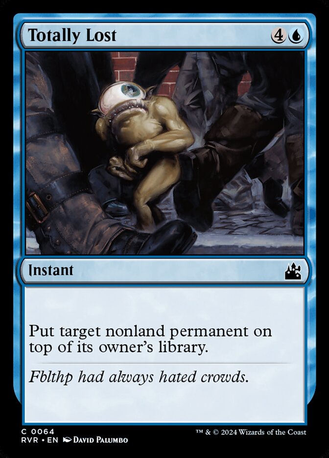 Totally Lost 64/291 (Ravnica Remastered)  - Foil